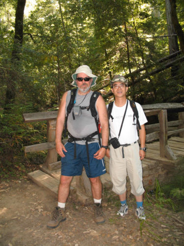 Seagull and I at Big Basin