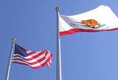 Flags of America, California