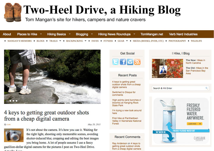 Third blog layout at Two-Heel Drive